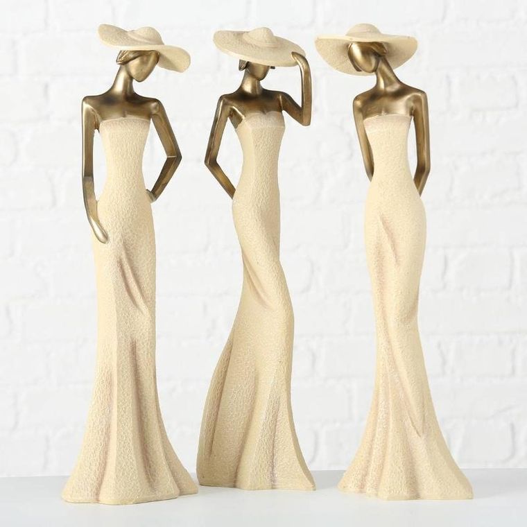 Boltze, figurka dekoracyjna kobieta, Smilla, 50 cm