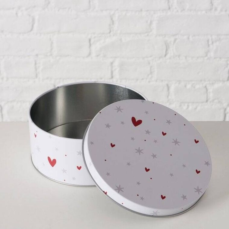 Boltze Home, Anella, zestaw trzech puszek do przechowywania, średnica 14-20 cm