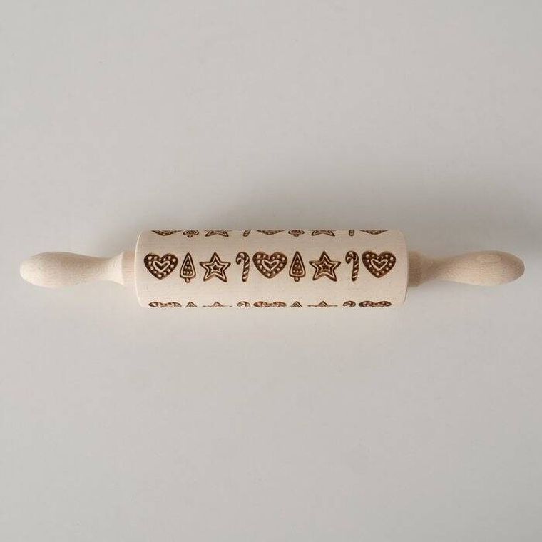 Boltze Home, Bakery, wałek grawerowany świąteczny