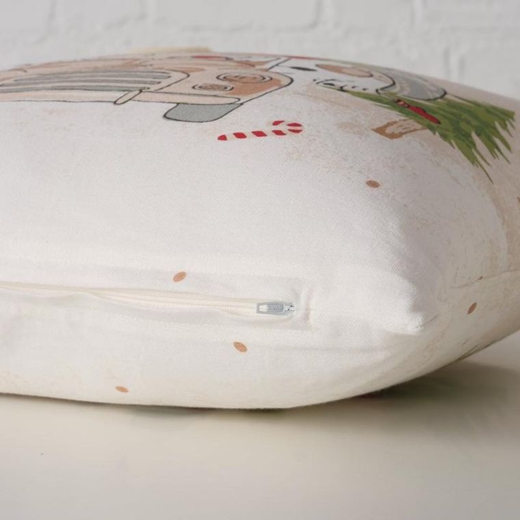 Boltze Home, Carrie, ozdobna poduszka świąteczna, 45-45 cm