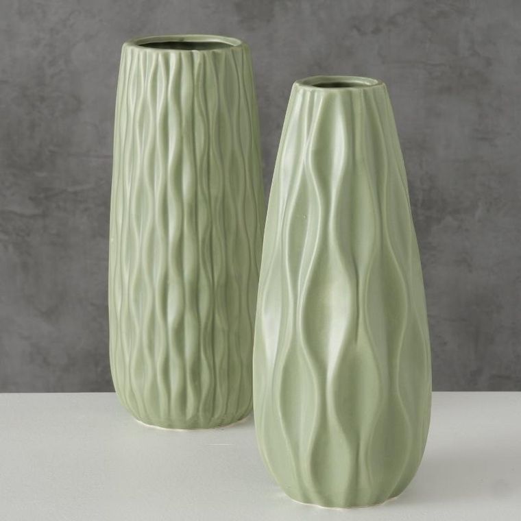 Boltze Home, ceramiczny wazon, Luana, 25 cm