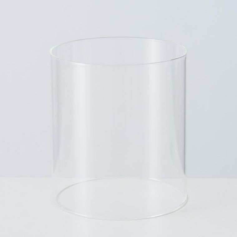 Boltze Home, Cindy, lampion metalowy ze szklanym wkładem, 14 - 20 cm