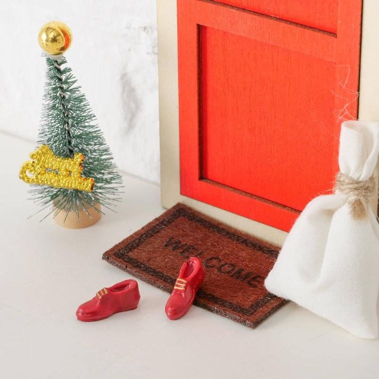 Boltze Home, Elf DIY, drzwi, ozdoba na ścianę, zrób to sam, 17 cm