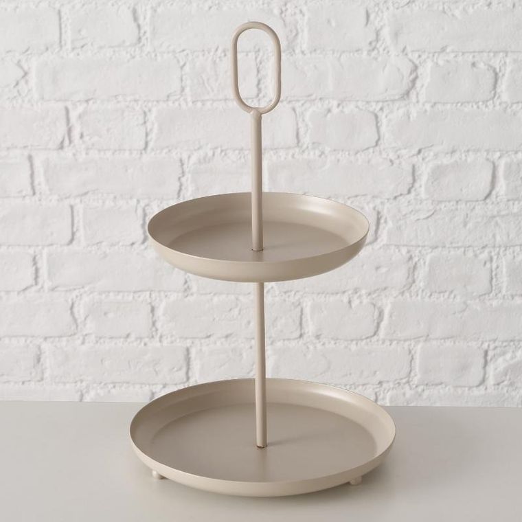 Boltze Home, Gogo, patera na ciasto, metalowa, 34 cm