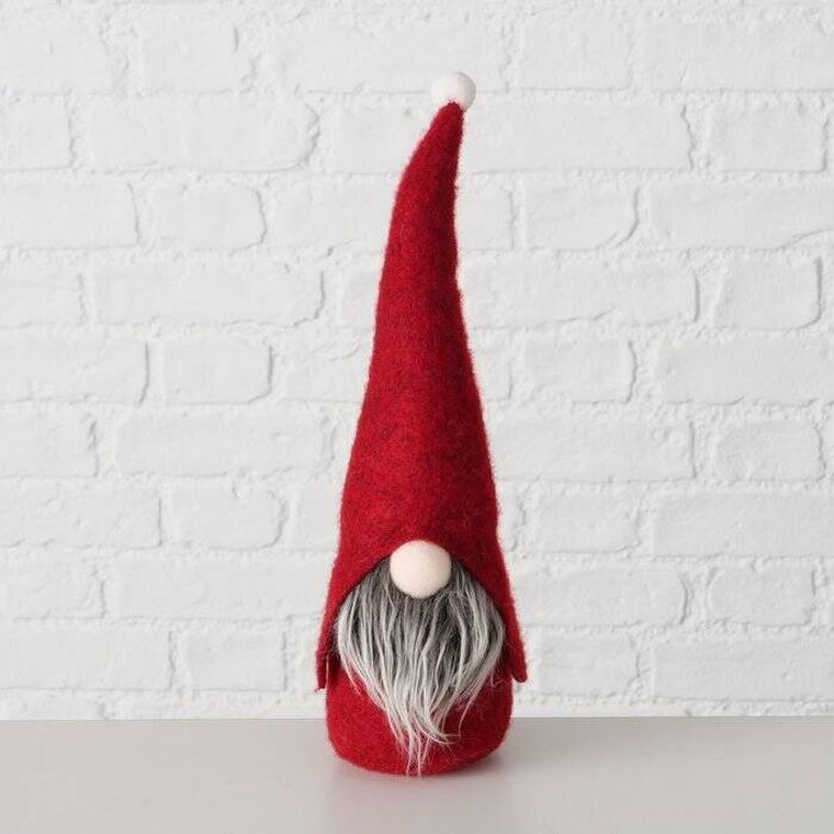 Boltze Home, Harvest, tekstylna figurka gnom, 32 cm