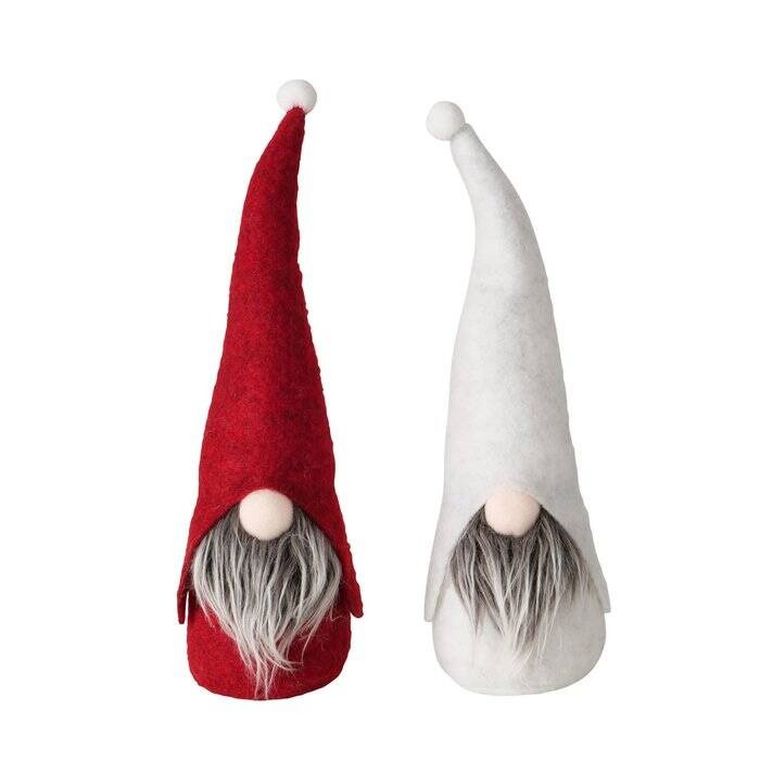 Boltze Home, Harvest, tekstylna figurka gnom, 32 cm