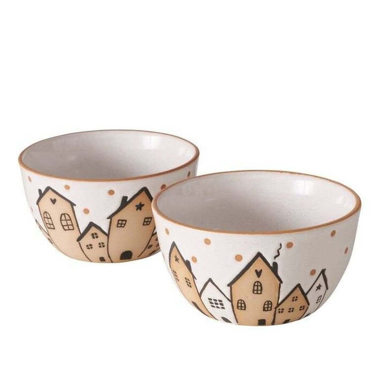 Boltze Home, Inken, miseczka ceramiczna, średnica 15 cm