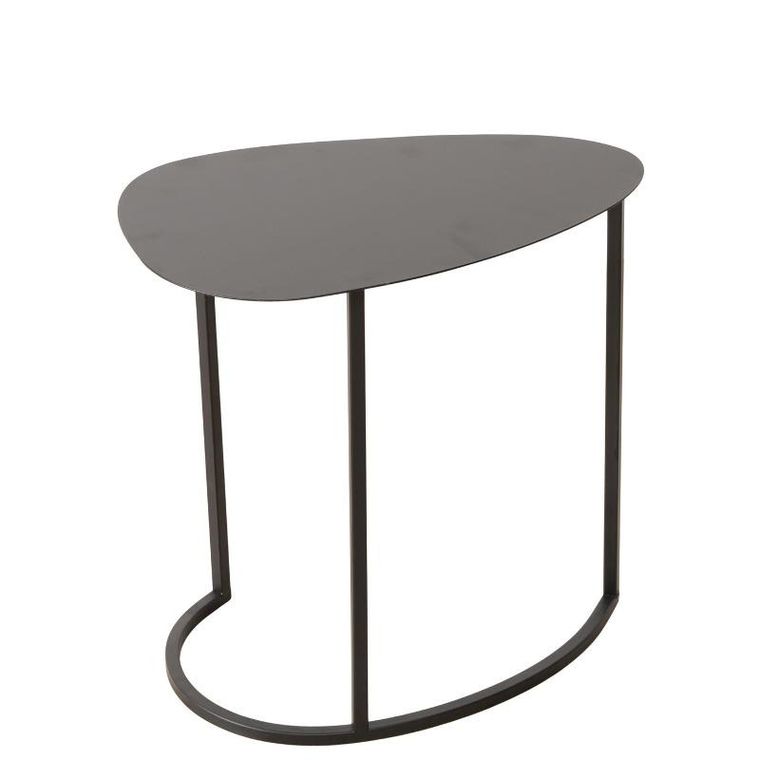 Boltze Home, Jerry, zestaw dwóch stolików kawowych, łezka, metalowych