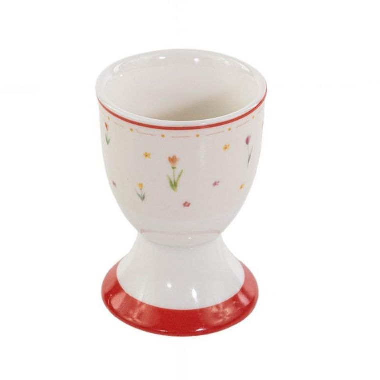 Boltze Home, kieliszek na jajko, Blumi, wzór w kwiaty, Ø 5 cm
