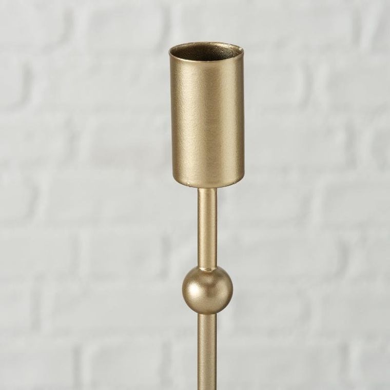 Boltze Home, komplet świeczników w kolorze złota, Kimberly