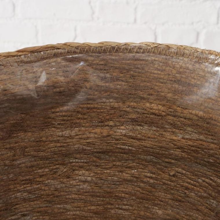 Boltze Home, komplet trzech osłonek na doniczkę, trawa morska, Sophy