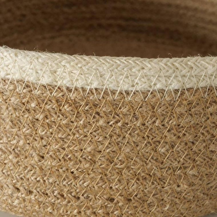 Boltze Home, kosze dekoracyjne Cunas, 3 szt., jutowe