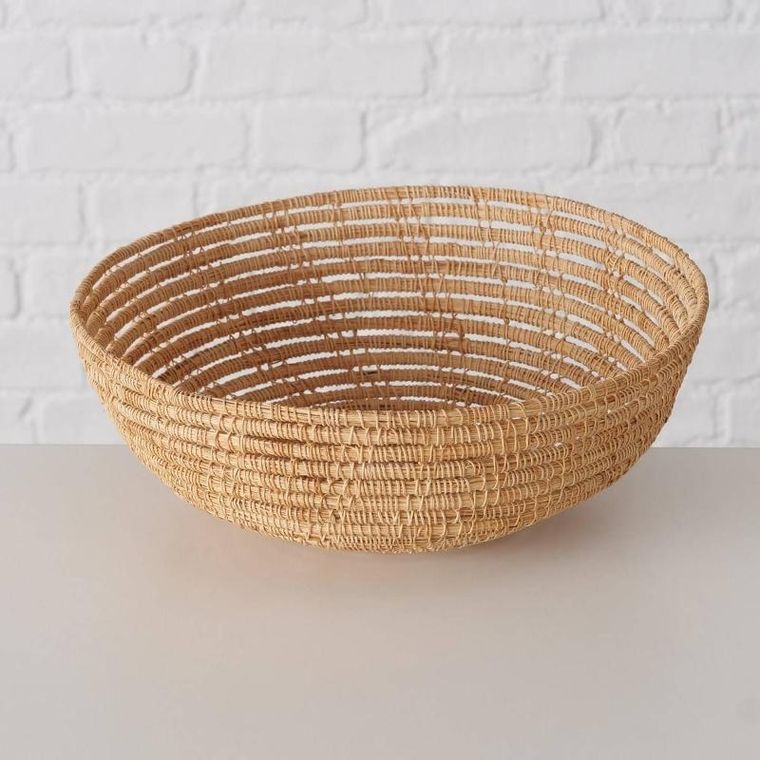 Boltze Home, koszyk pleciony palmina, 3 szt., Palma Areka