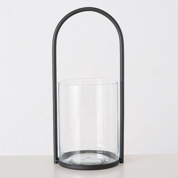 Boltze Home, Latarnia dekoracyjna LEXI z czarną rączką