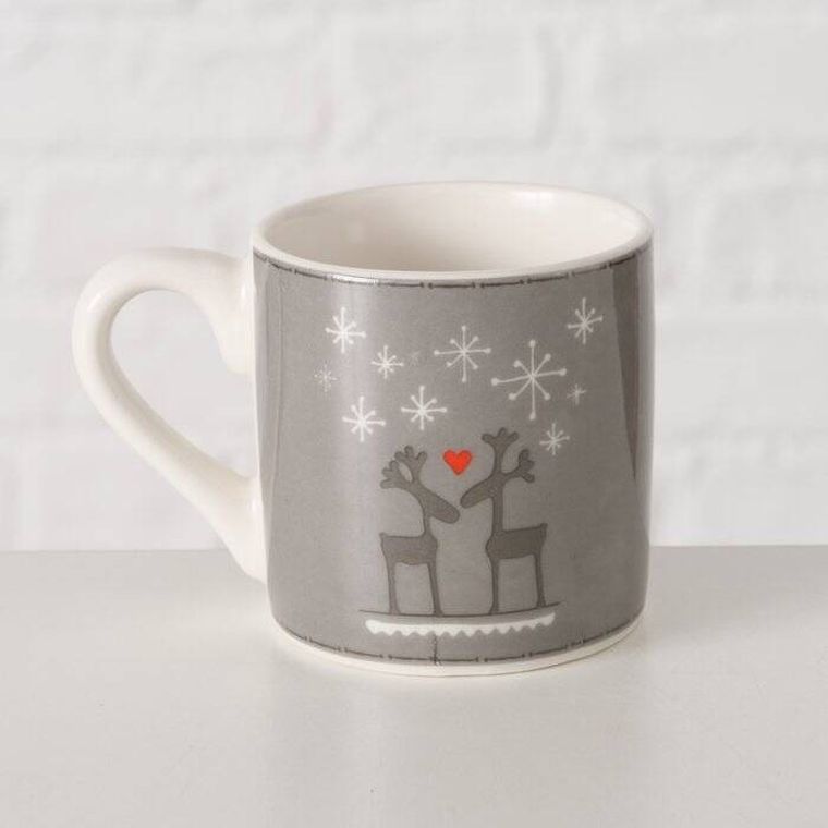 Boltze Home, Lovelies, filiżanka do espresso w renifery