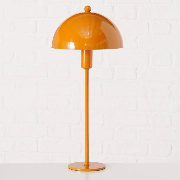 Boltze Home, metalowa lampa stołowa petunia, 41 cm