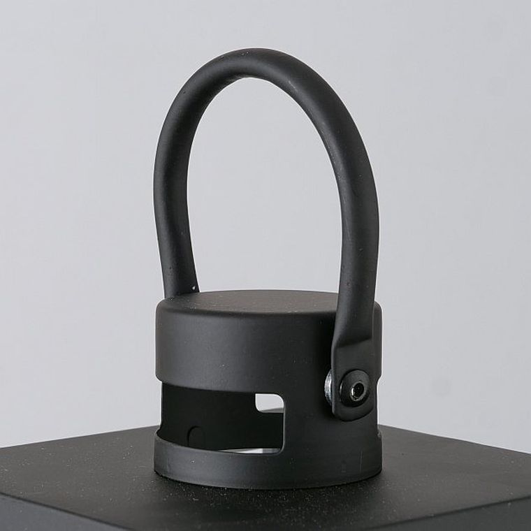 Boltze Home, metalowy lampion ze szklaną szybą, dwa rozmiary, Arana