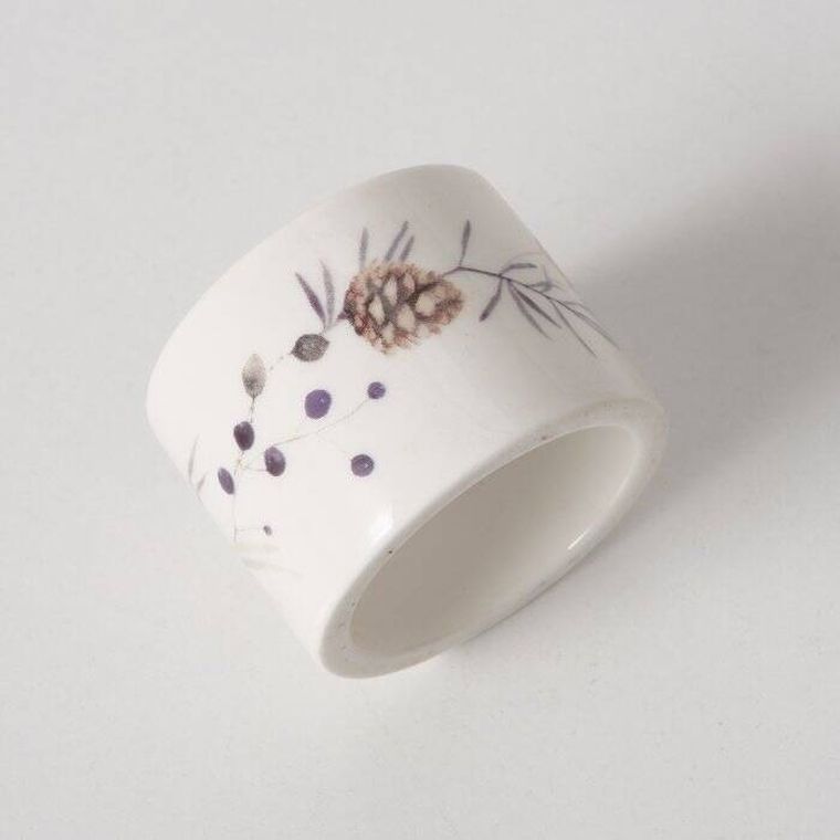 Boltze Home, Nordala, ceramiczne obrączki do serwetek, 2 szt.