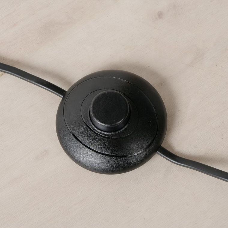 Boltze Home, Petunia, metalowa lampa stojąca grzybek, 140 cm