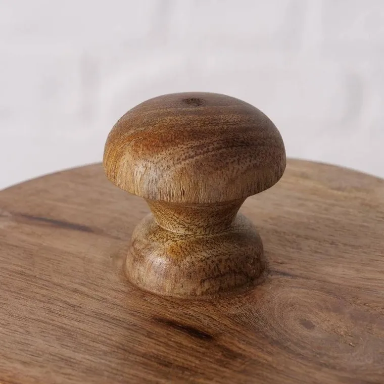 Boltze Home, pudełko do przechowywania, Pelia, drewno mango, 2 szt.