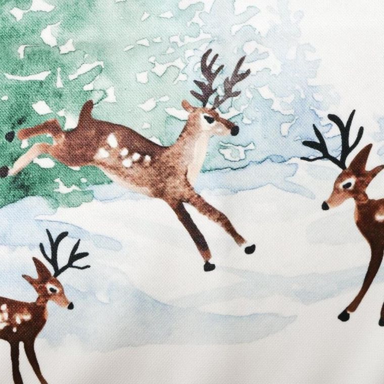 Boltze Home, Roxy, bieżnik z motywem reniferów, 140 cm
