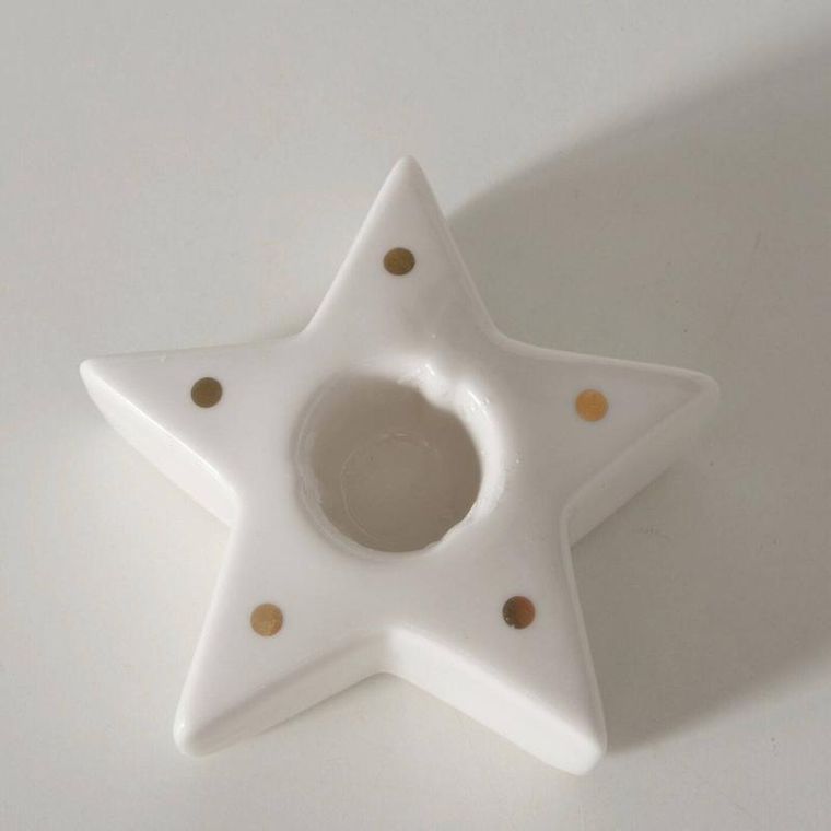 Boltze Home, świecznik na tealighta w świątecznym kształcie