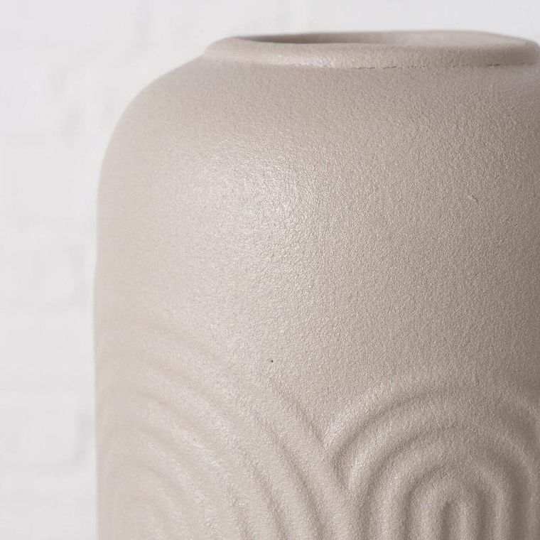 Boltze Home, wazon z kamionki, Aliette, 25 cm