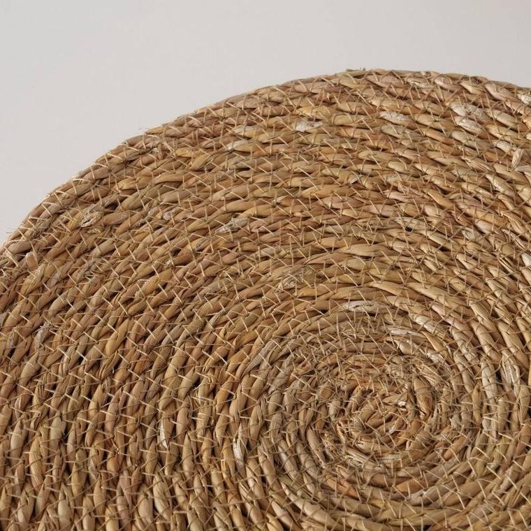 Boltze Home, zestaw koszy z trawy morskiej, Sophy, plecione z pokrywką
