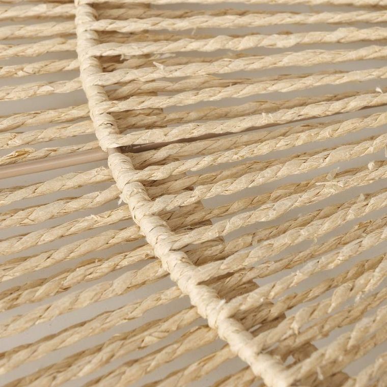 Boltze, Maral, dekoracyjne lustro w plecionej ramie, 75 cm