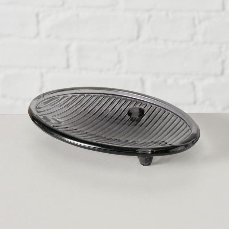 Boltze, mydelniczka szklana, Bango, 15-10 cm