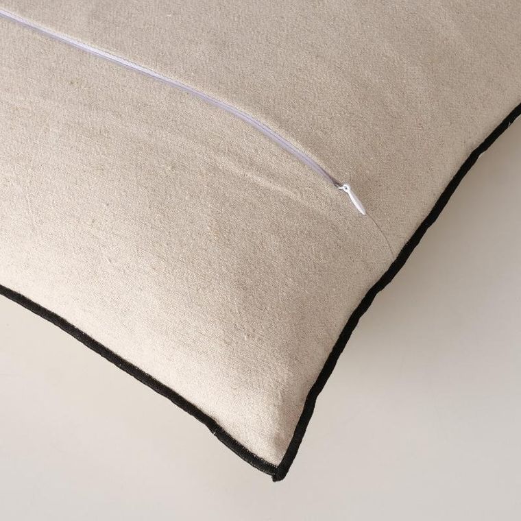 Boltze, ozdobna poduszka z lamówką, Janea, 45-45 cm