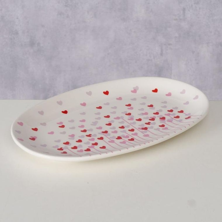 Boltze, półmisek w serduszka, Sherine, 29-18.5 cm
