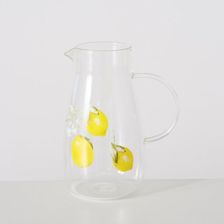 Boltze, szklany dzbanek na lemoniadę, Capri, wys. 21 cm