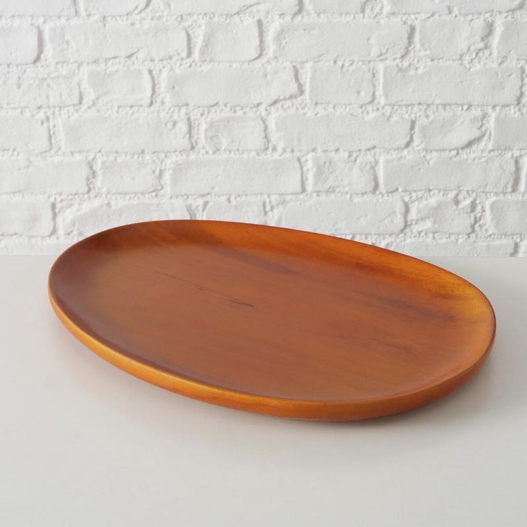 Boltze, zestaw drewnianych tac, Torin, 20-29 cm