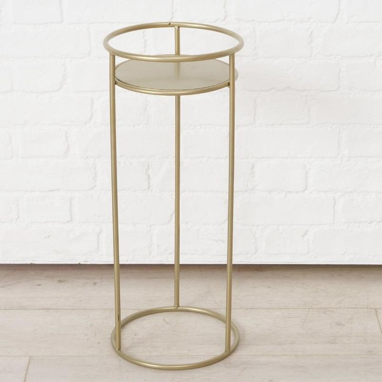 Boltze, zestaw kwietników metalowych, Ricky, 3 sz. 50-70 cm