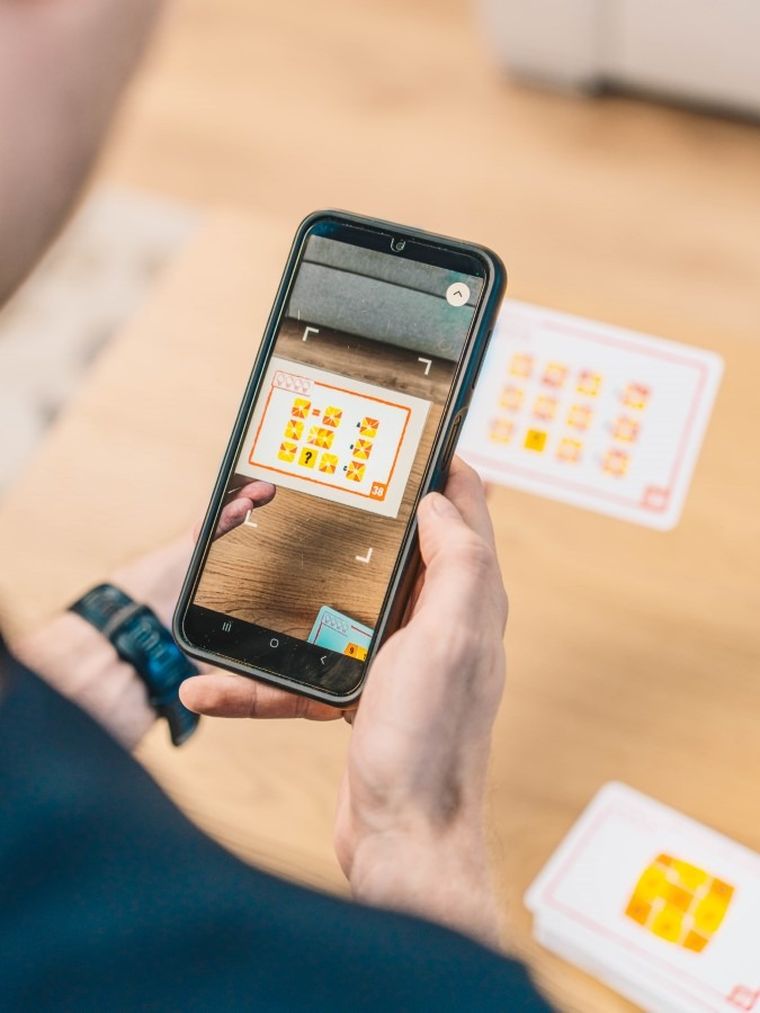 Brain Games, Logic Cards, Yellow, gra karciana