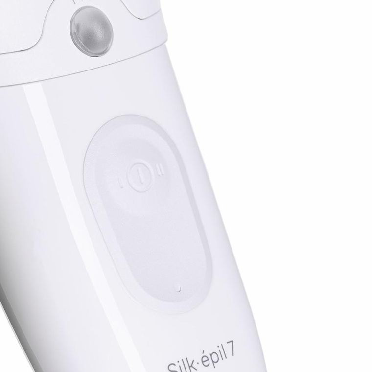Braun, depilator, biały, SE7-041