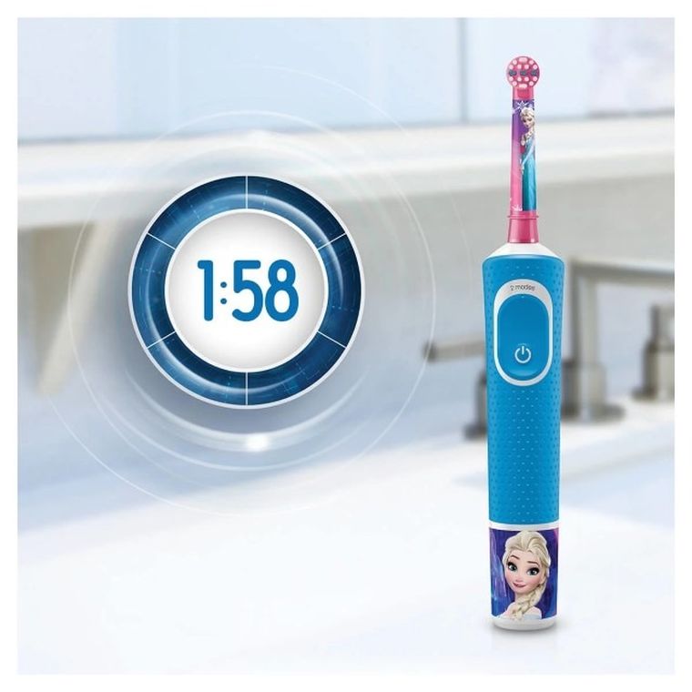 Braun, Oral-B, Kids, Kraina Lodu, szczoteczka akumulatorowa dla dzieci, D100