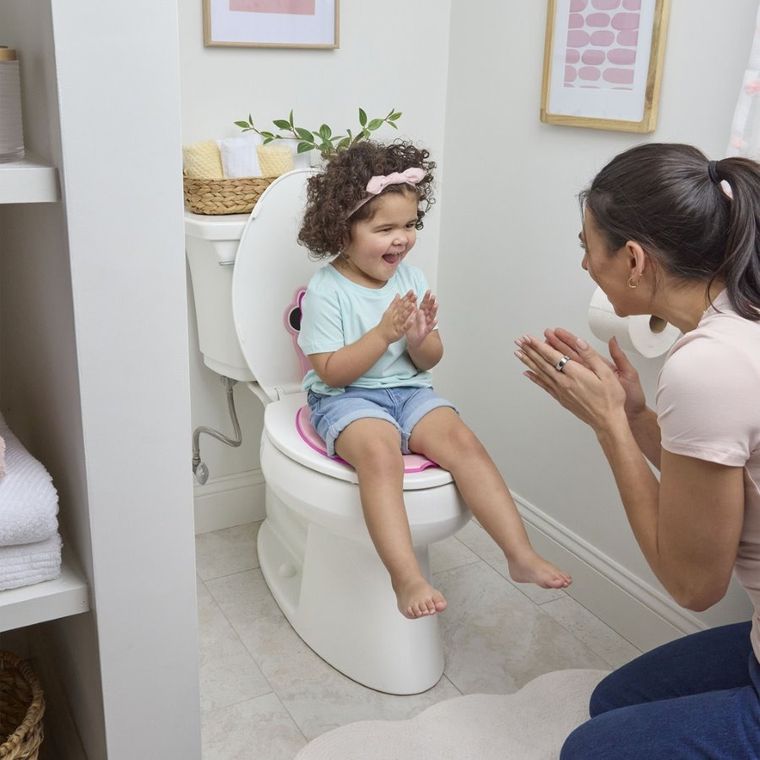 Bright Starts, Myszka Minnie, Flip & Sit, nakładka na toaletę, 18m+