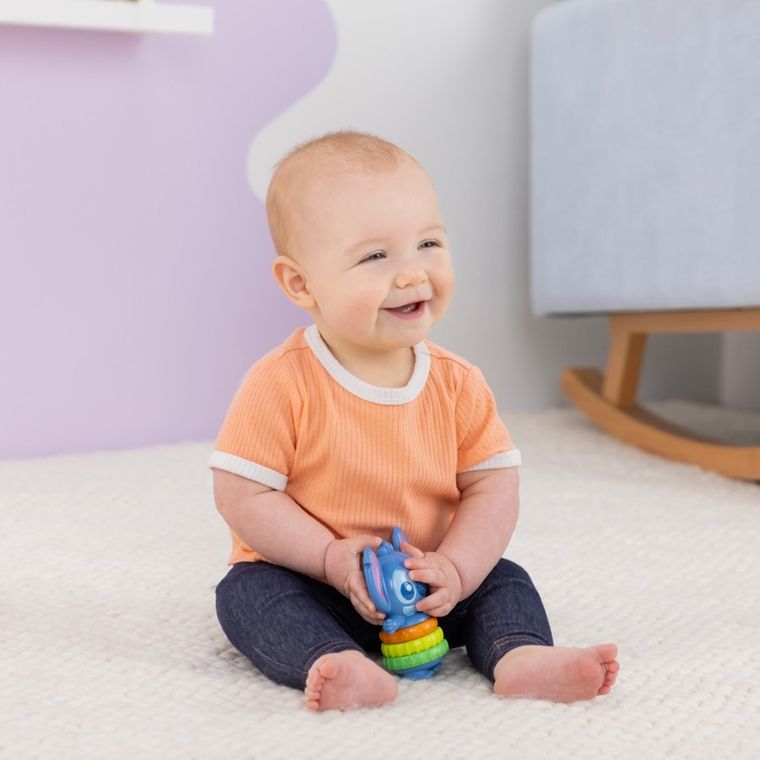 Bright Starts, Twist-a-Stitch, zabawka sensoryczna