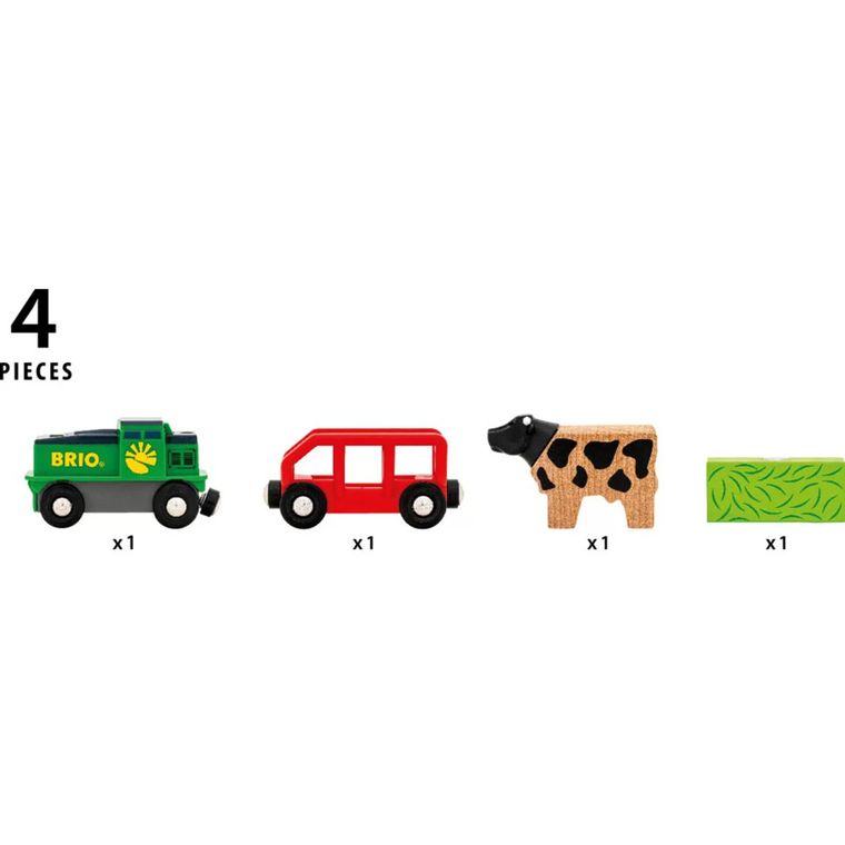 Brio, Farma, pociąg