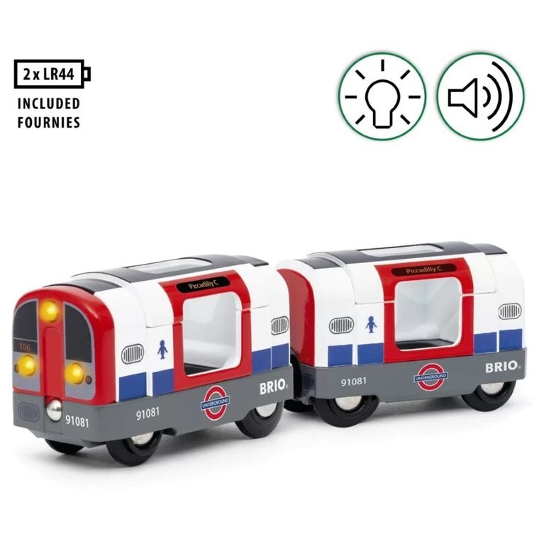 Brio World, Londyńskie Metro, kolejka drewniana