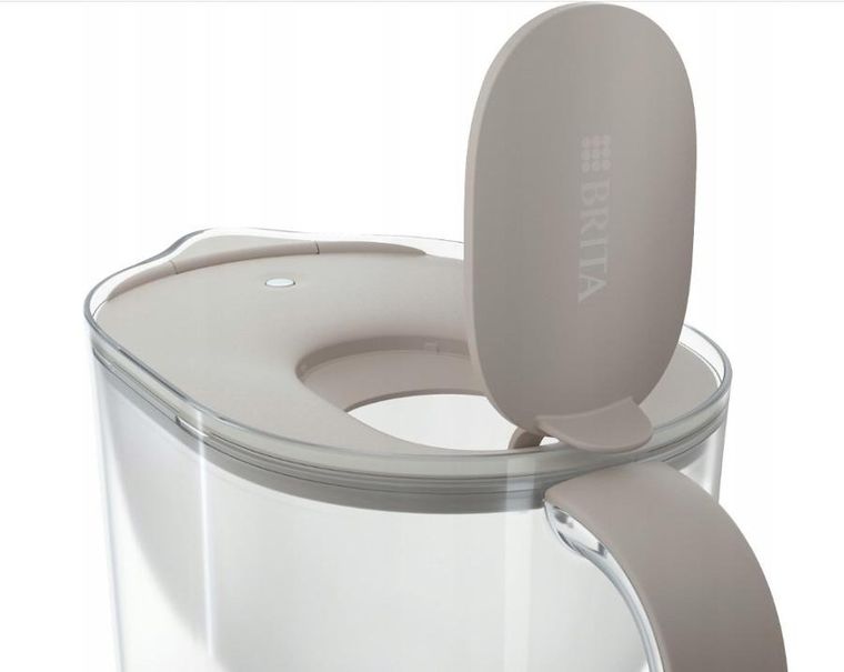 Brita, Essential XL, dzbanek filtrujący, 3 wkłady, piaskowy