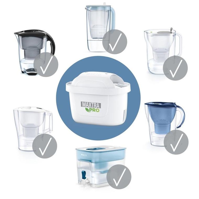 Brita, Maxtra Pro Hard Water Expert, filtr do wody, 4 szt.