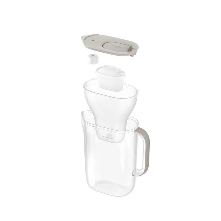 Brita, Style Essential, dzbanek filtrujący, 2 wkłady MaxtraPro PP, piaskowy, 2,4l