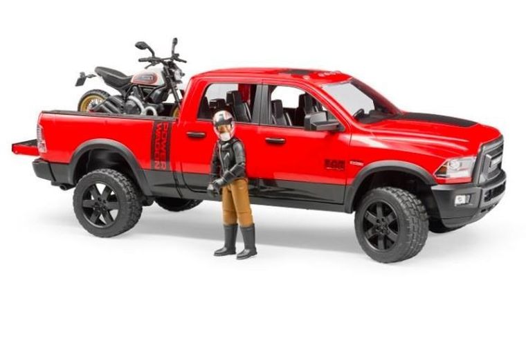 Bruder, Dodge RAM 2500 Powe, z motorem