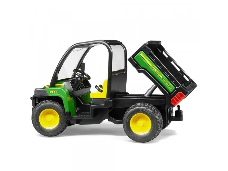 Bruder, John Deere Gator 855D, pojazd wywrotka