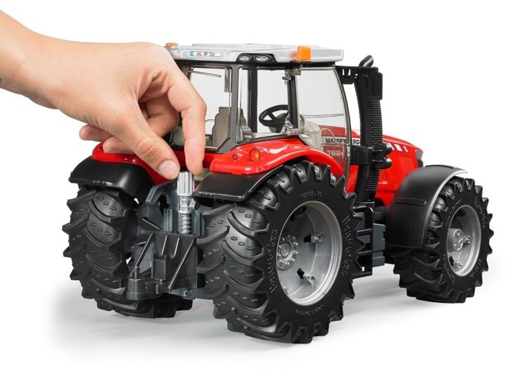 Bruder, Massey Ferguson 7600, traktor, pojazd, 1:16