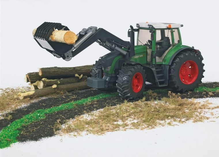 Bruder, Traktor Fendt 936 Vario z ładowarką