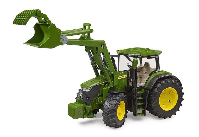 Bruder, Traktor John Deere 7R 350 z ładowaczem, 1:16